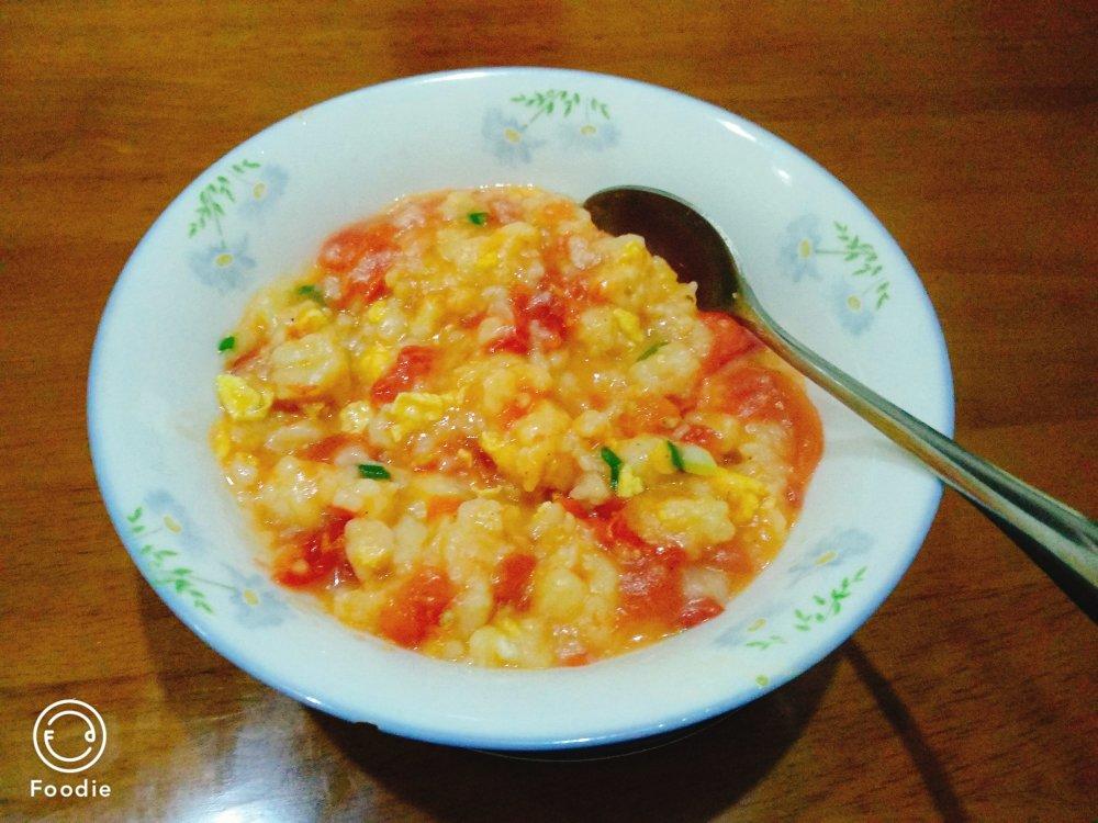 西红柿鸡蛋疙瘩汤