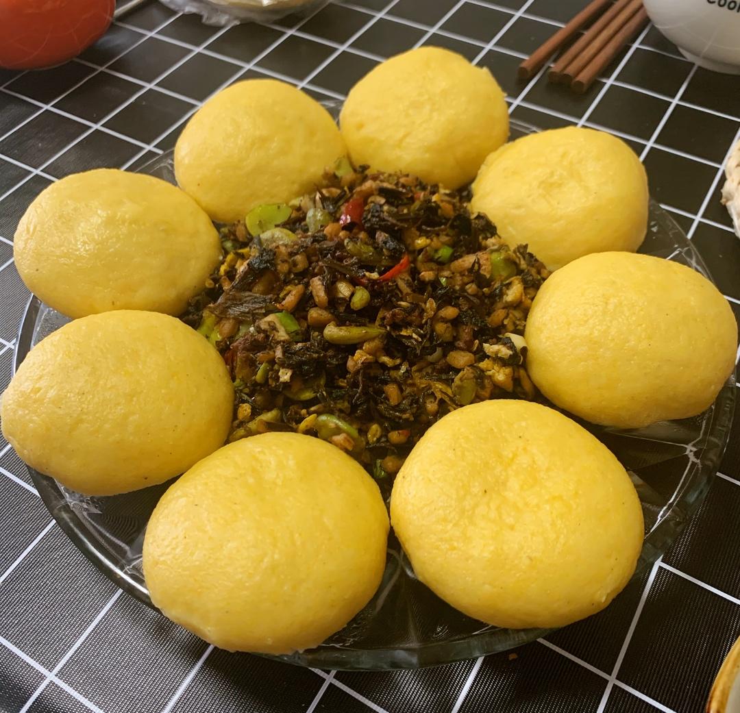 奶香玉米窝窝头