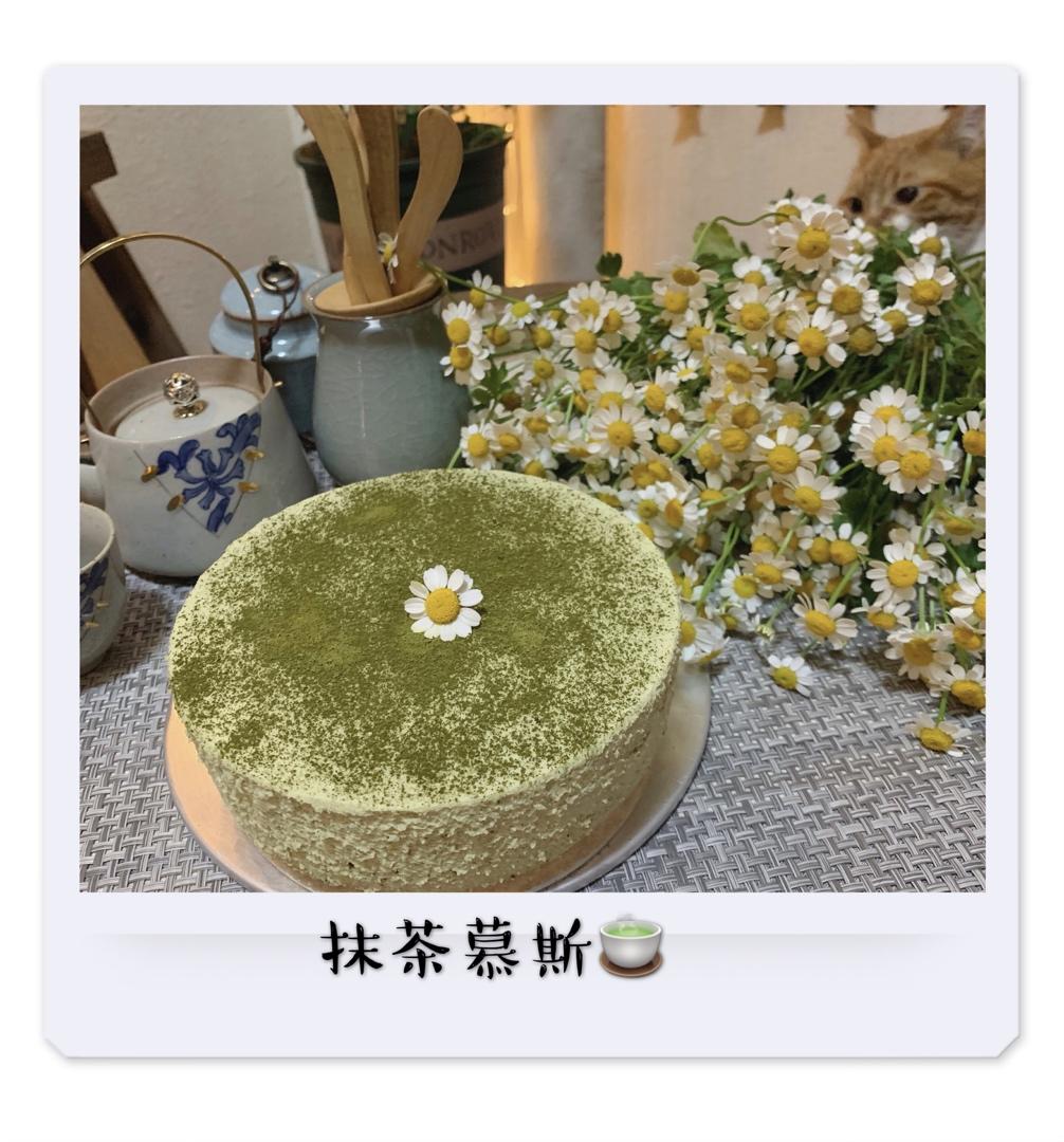 抹茶酸奶慕斯蛋糕