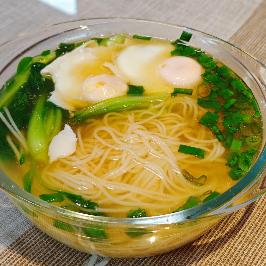 青菜鸡蛋面