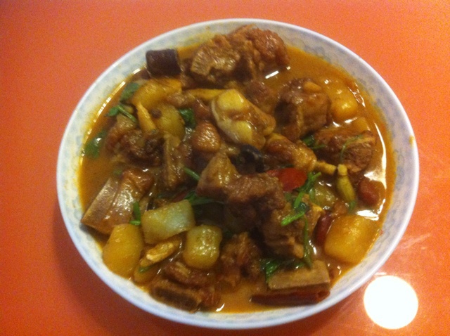 红烧土豆排骨&肉