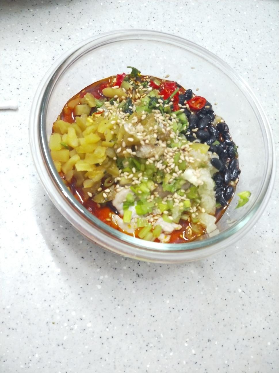 冒脑花