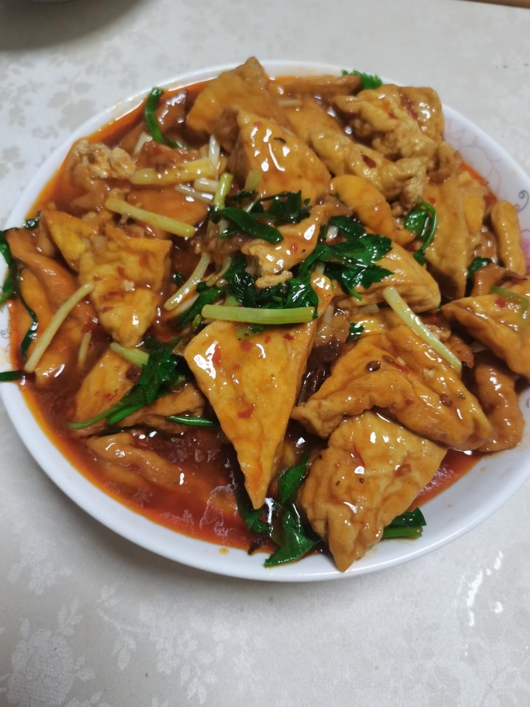 小煎豆腐