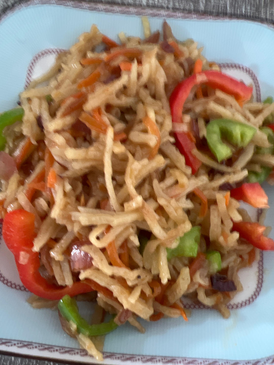 陕西私房炒饼[内附饼丝做法]