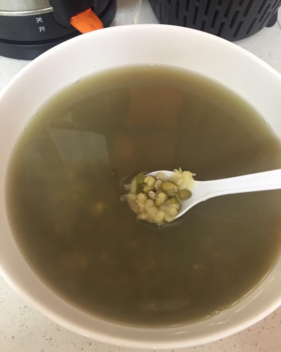 解暑降温绿豆海带汤（糖水）