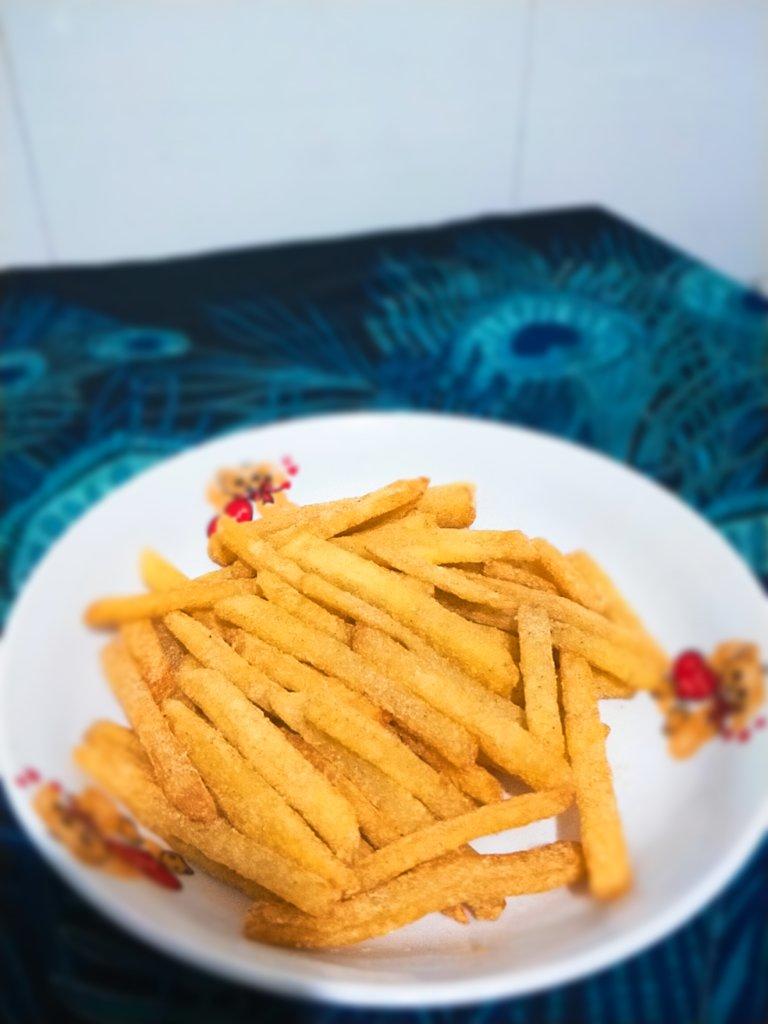 比肯德基好吃的炸薯条