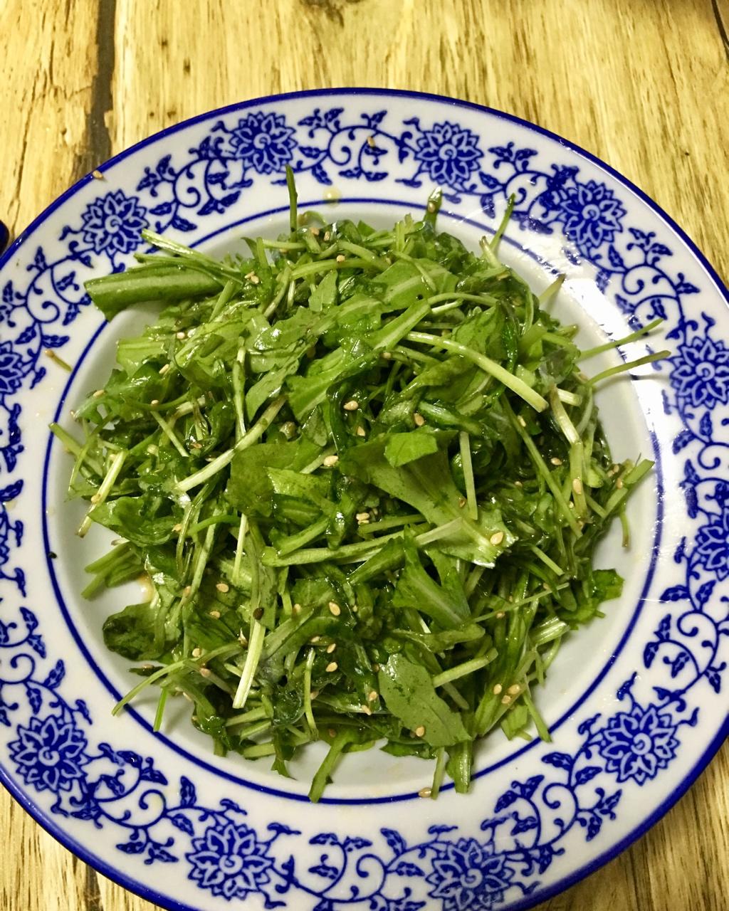 芝麻菜沙拉