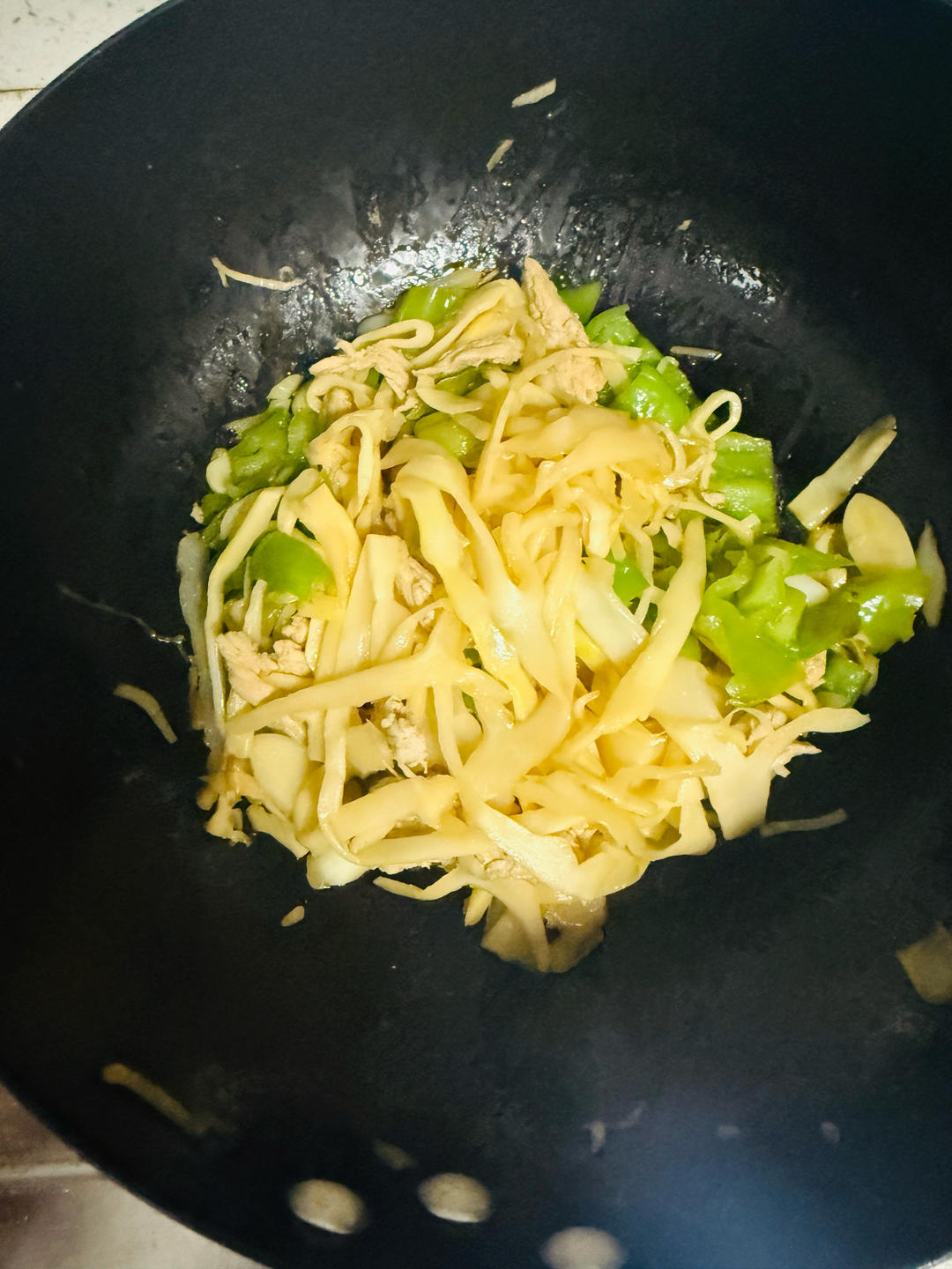 湖南名菜-糯米笋小炒肉