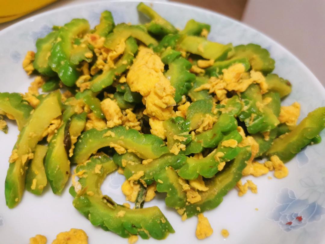 苦瓜炒蛋（清火菜）