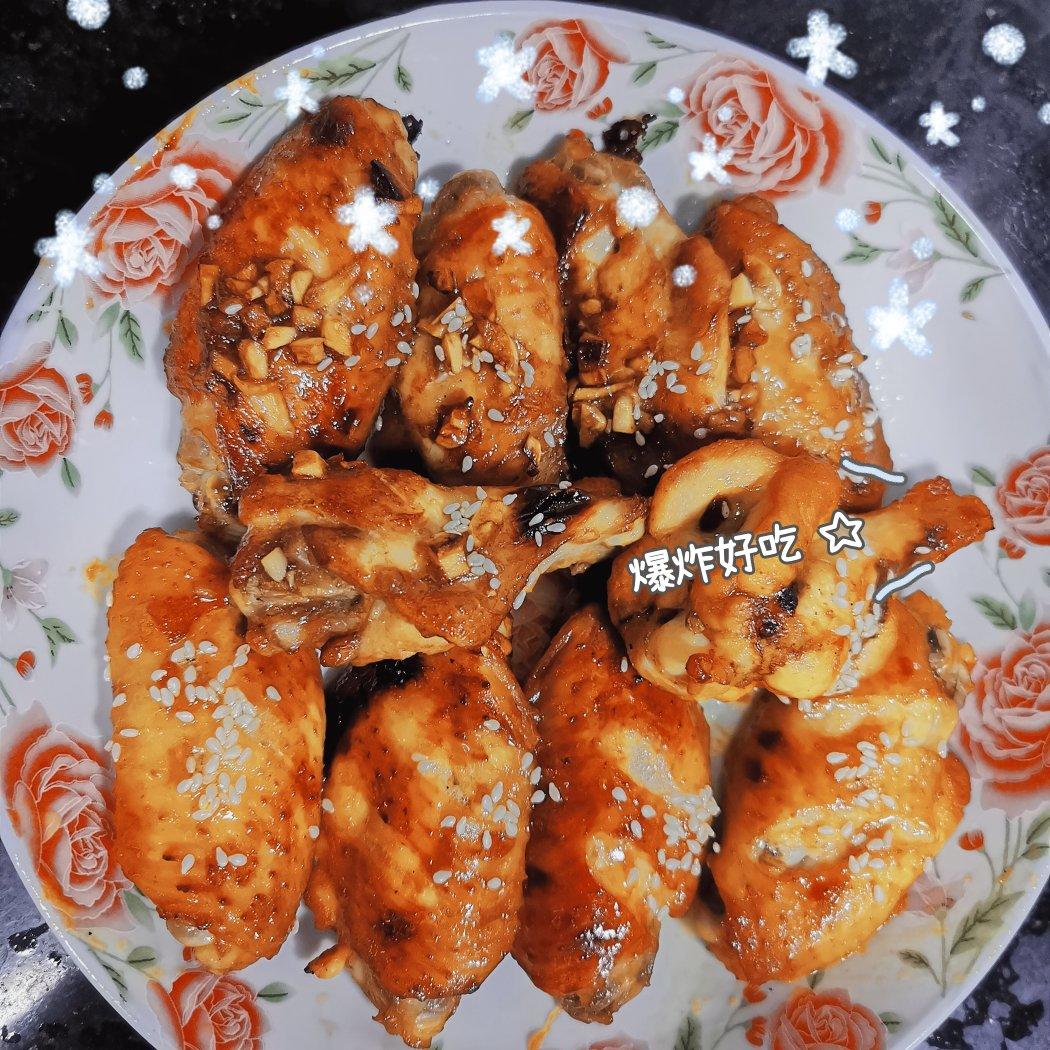 媲美烧烤店的烤鸡翅（烤箱版）