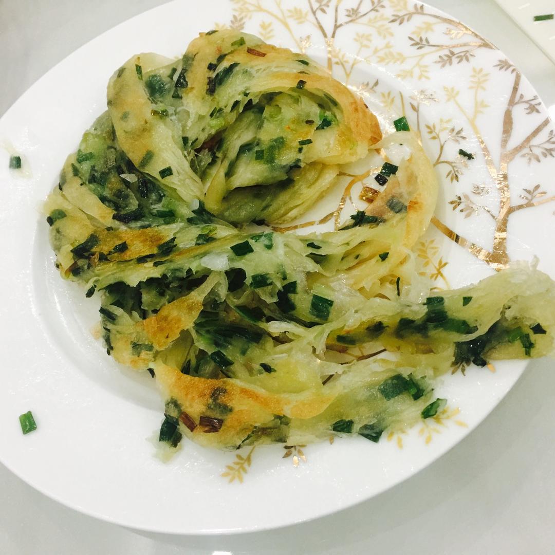 葱花手抓饼