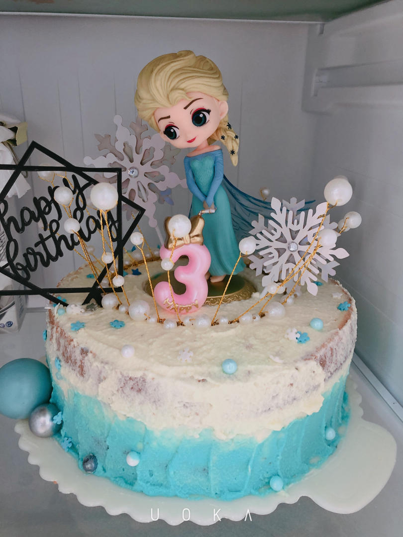 蓝风车奶油打发