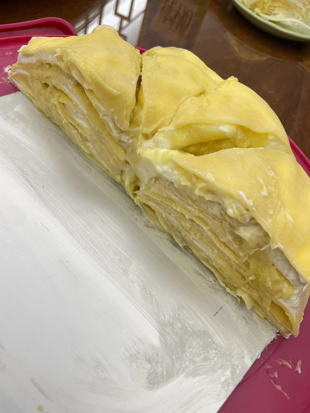 榴莲千层（超软糯蛋皮配方٩( ᐛ )و