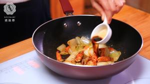 迷迭香：虾头炒白菜的做法 步骤9