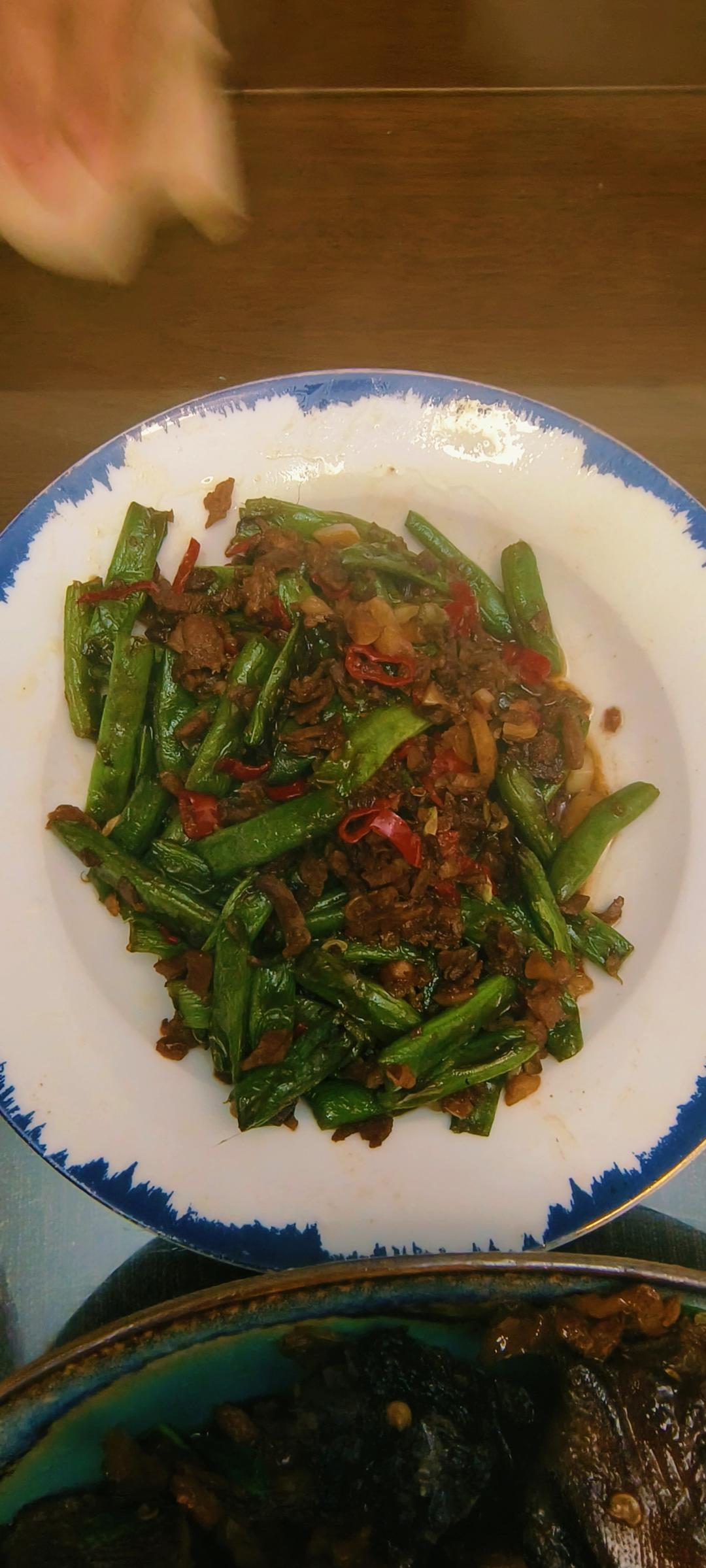干煸四季豆——不用油炸照样美味
