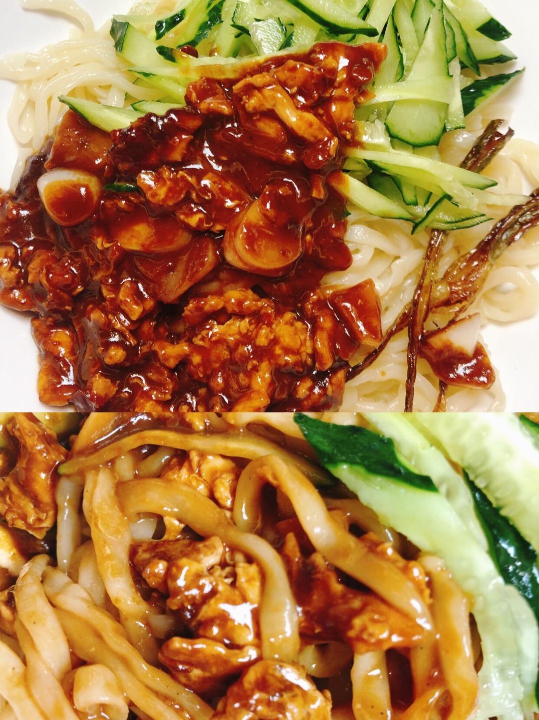 五分钟搞定鸡蛋酱拌面