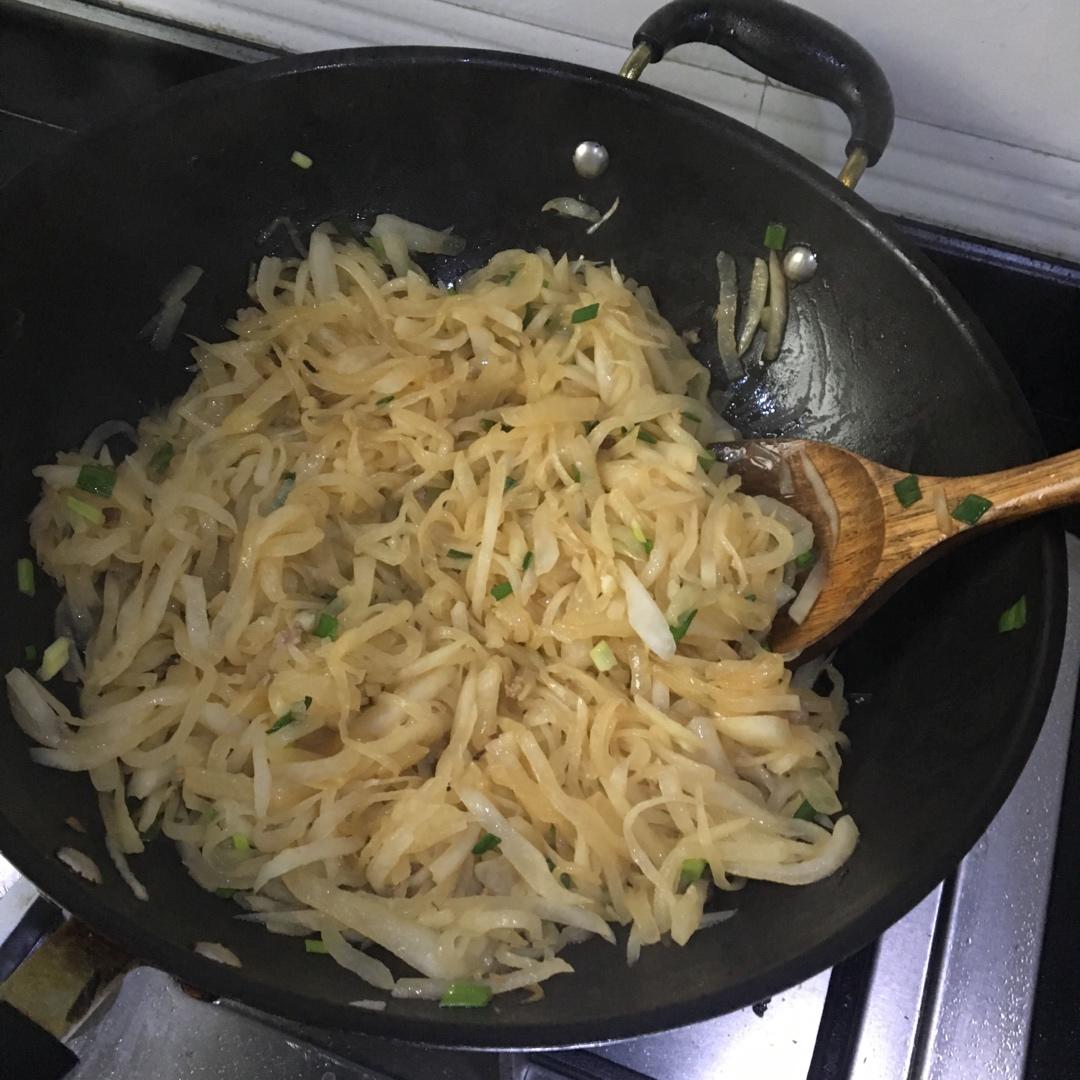 营养又美味的萝卜丝包子馅