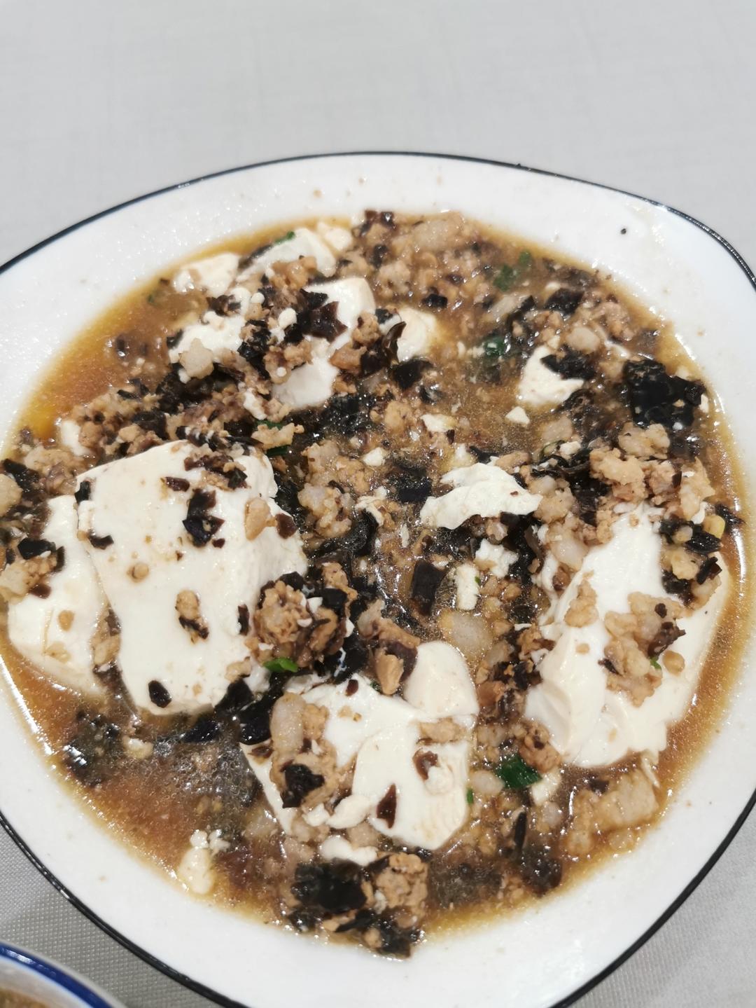 肉末嫩豆腐｜嫩滑口感爽口！这道快手菜超级下饭！！（减脂少油版）