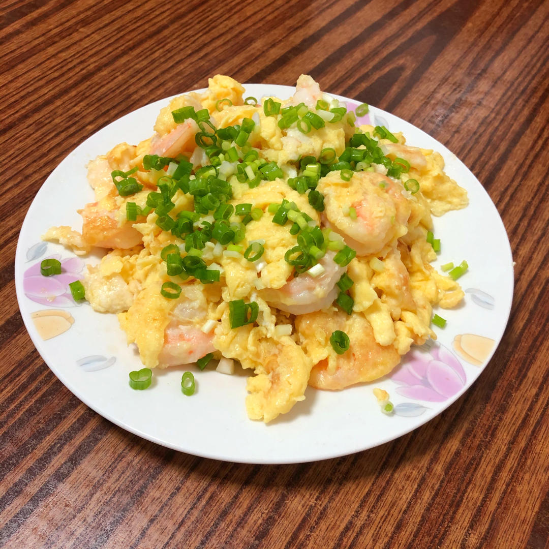 虾仁滑蛋