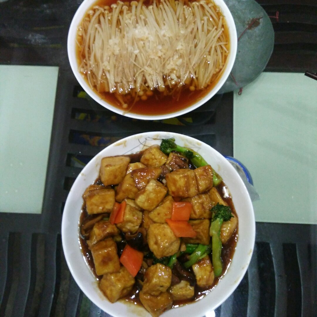 外焦里嫩好吃无比的——焦溜豆腐
