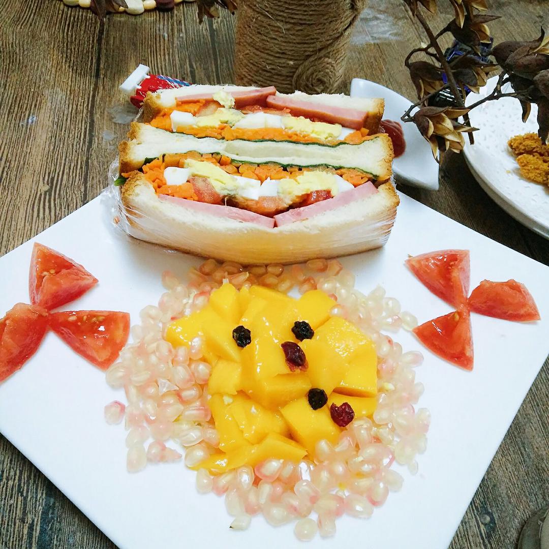 土司三明治（营养美味高颜值）