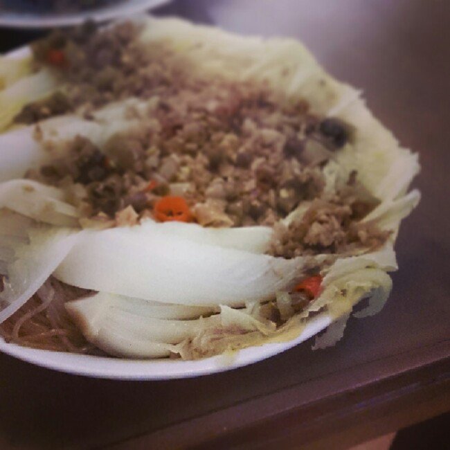 蒜蓉粉丝娃娃菜
