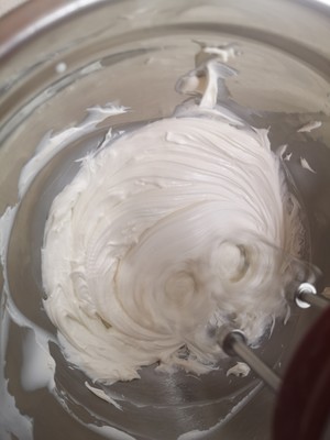 Ice cream-like tiramisu milk cap How to make chiffon cake 17