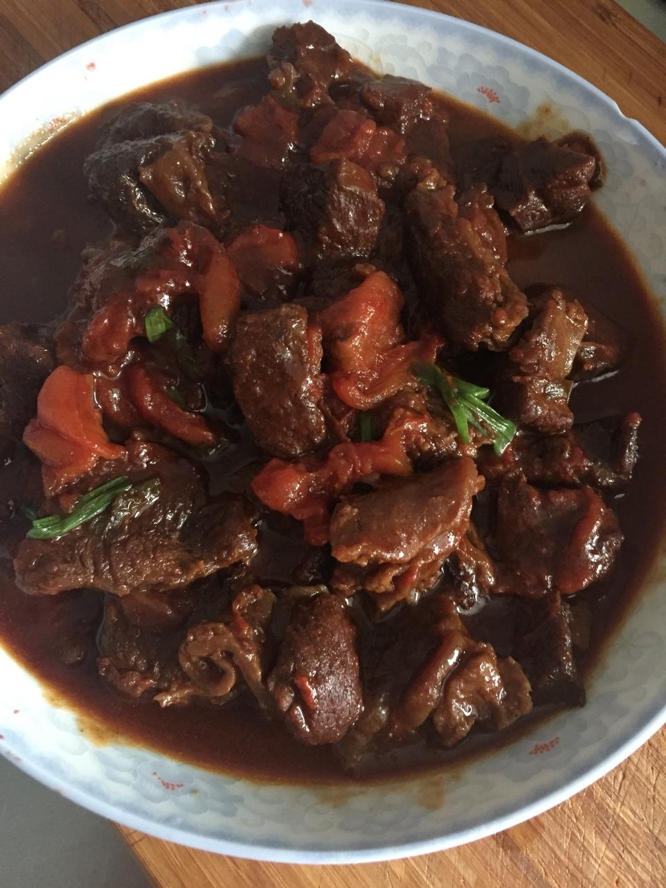 西红柿牛腩