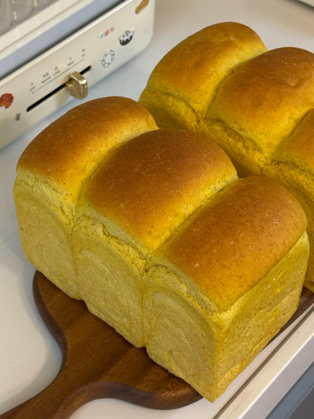 南瓜炼奶吐司