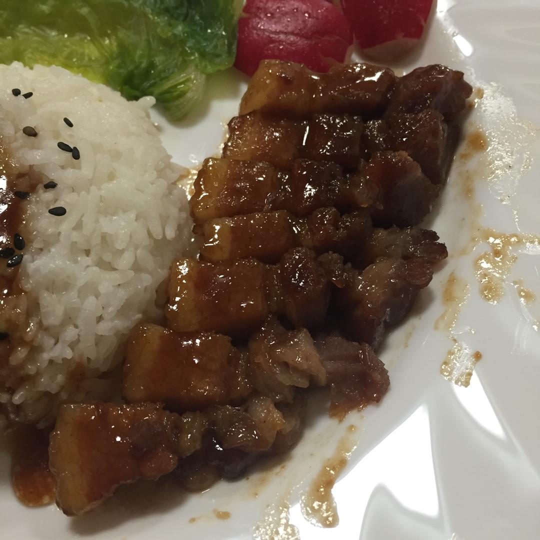 超简单平底锅叉烧肉，多汁味浓不能再快手