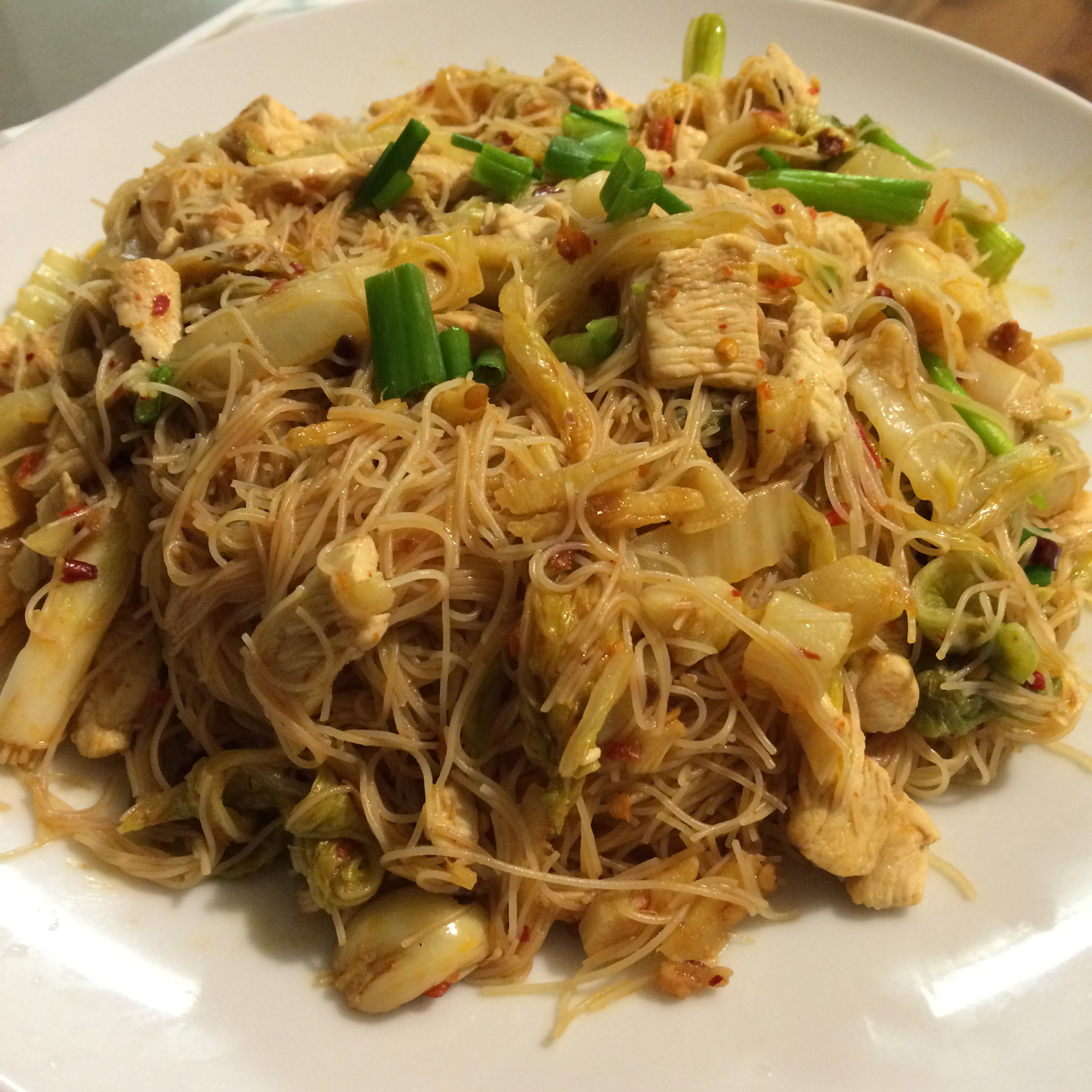 肉末（肉丝）炒粉丝