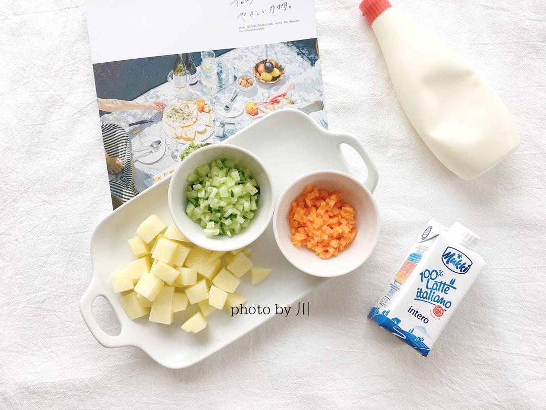 纯奶手撕吐司的做法 步骤1