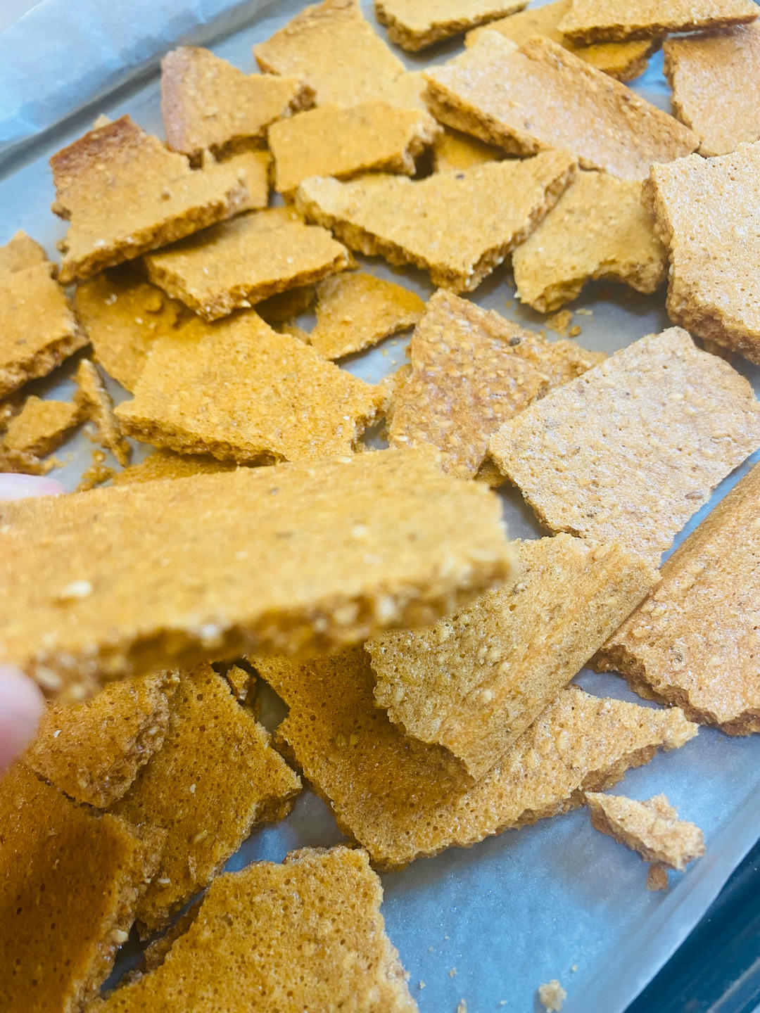 白芝麻薄脆饼干（消耗蛋白）