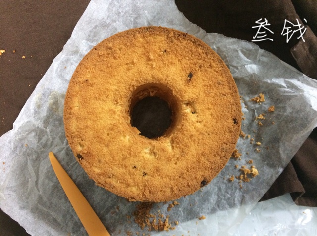 青井老师的焦糖戚风蛋糕