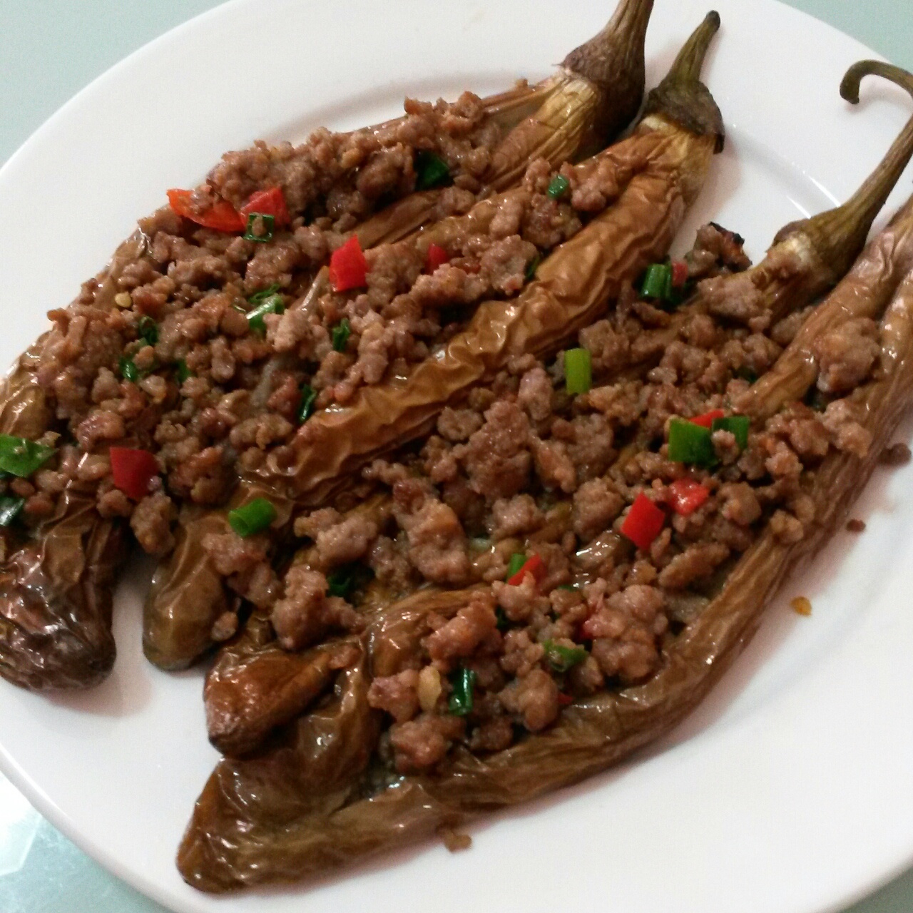肉沫烤茄子