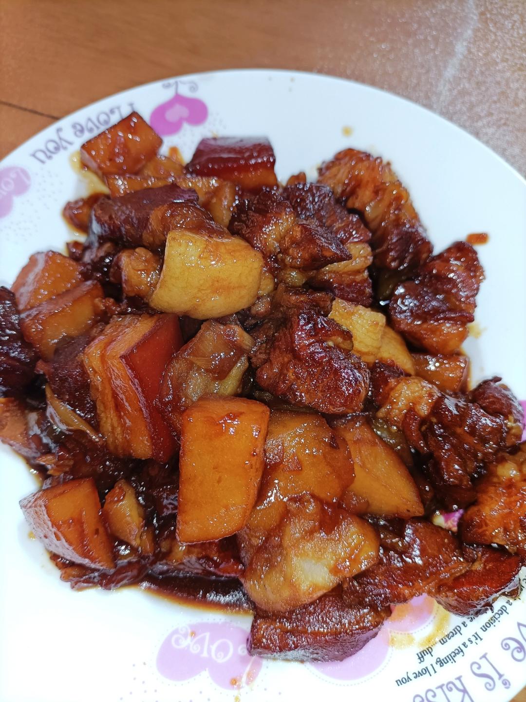 不焯水不放油的家常红烧肉