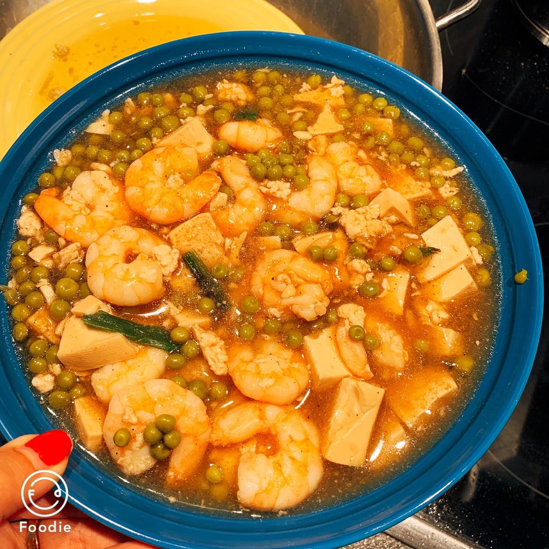 虾仁豆腐
