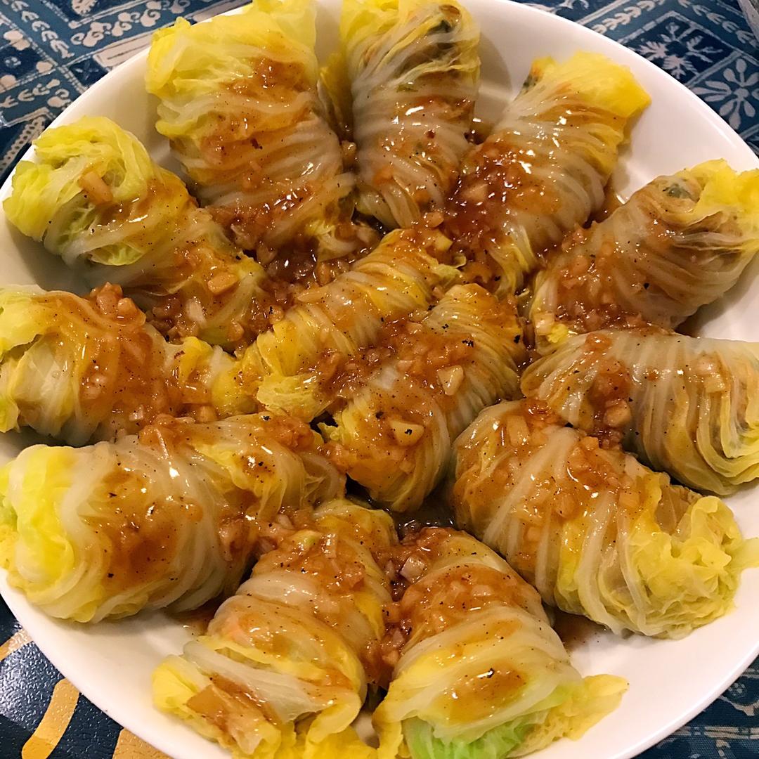 肉酿白菜卷
