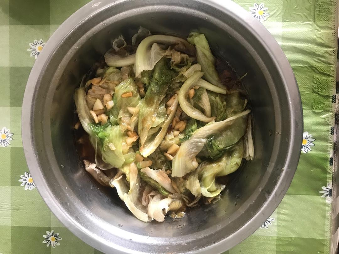 低脂蚝油生菜