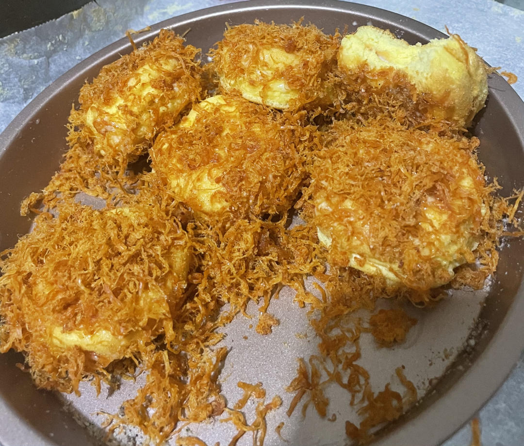 朋友都说比鲍师傅好吃的海苔肉松小贝