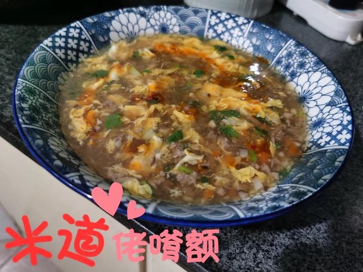 鲜美可口的——西湖牛肉羹
