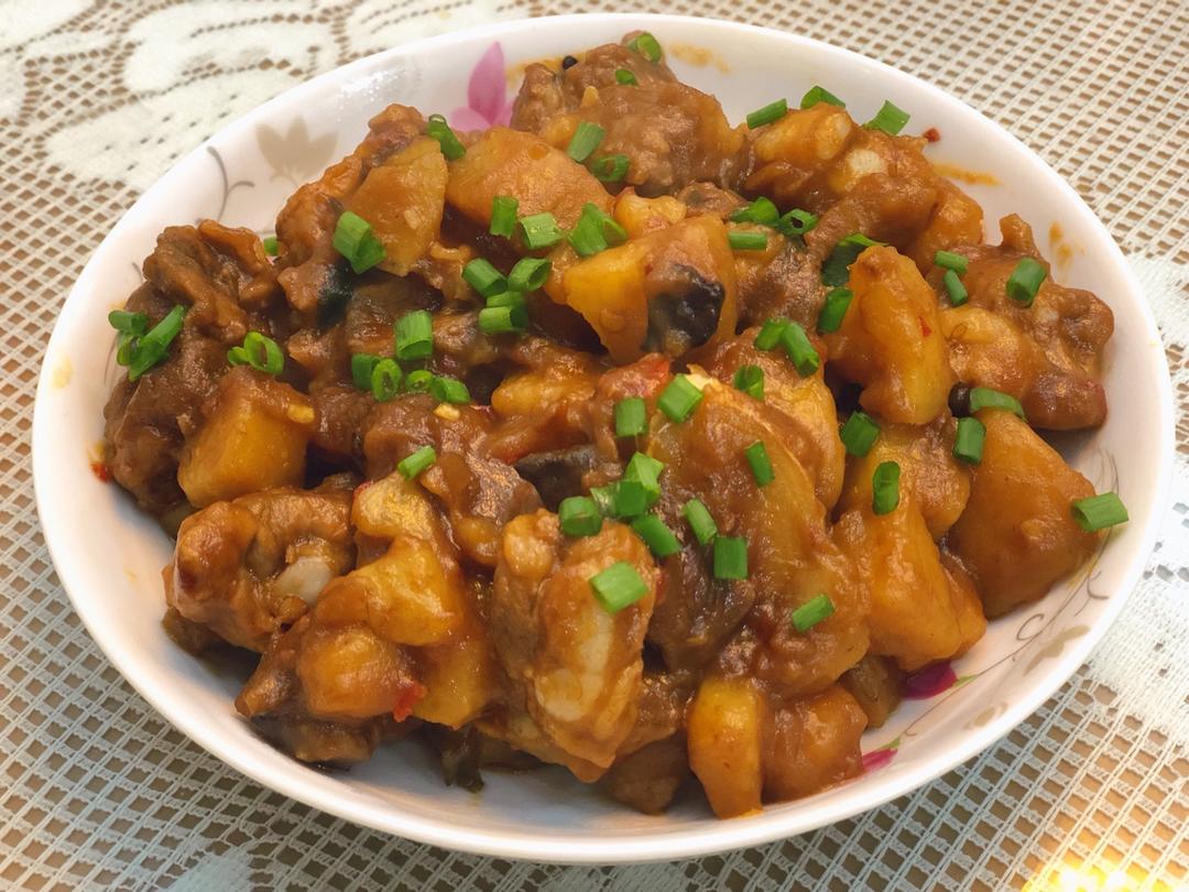 土豆炖排骨