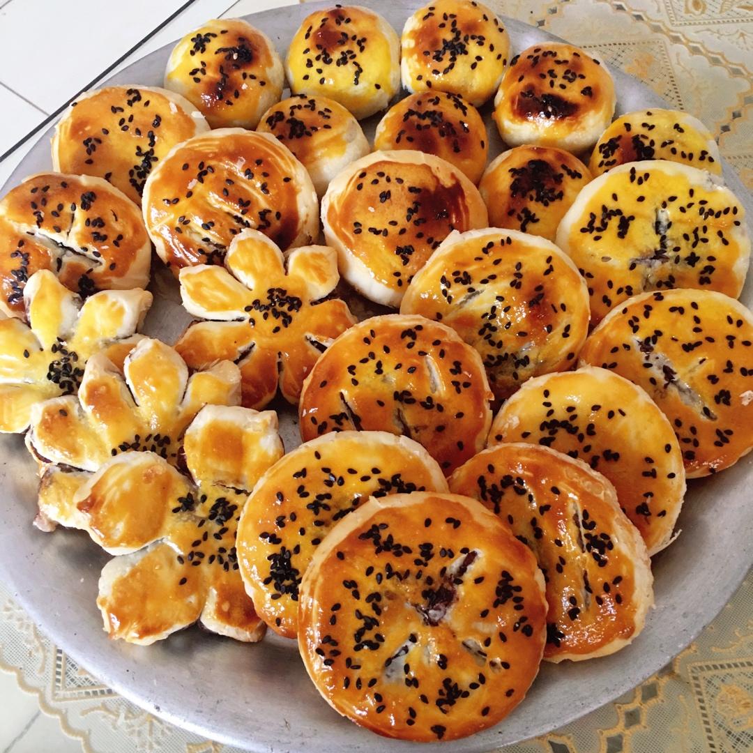 超级简单的豆沙酥