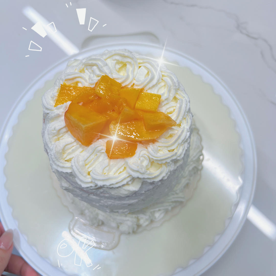 八寸分盘奥利奥咸奶油可可蛋糕