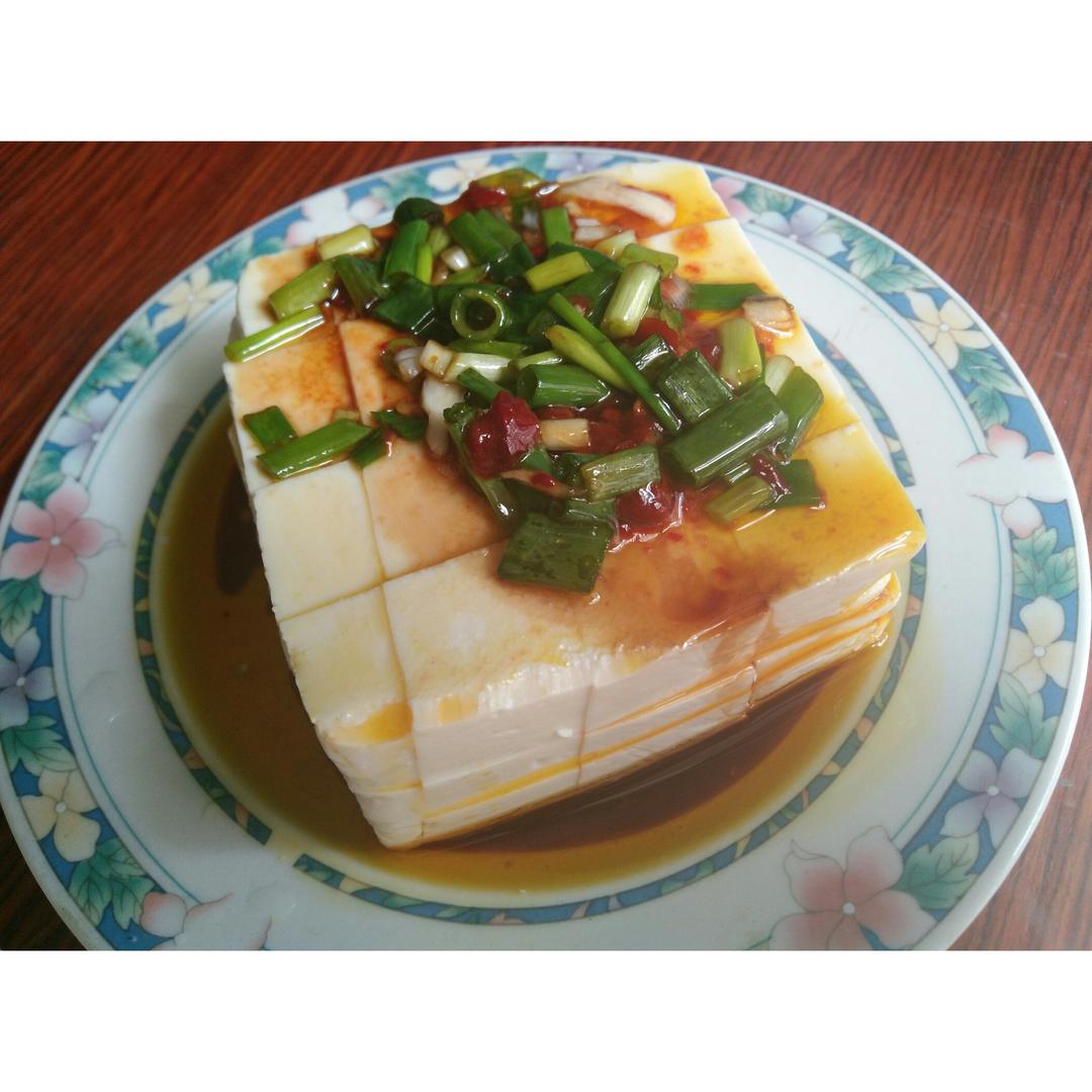 日式凉拌豆腐（冷や奴）