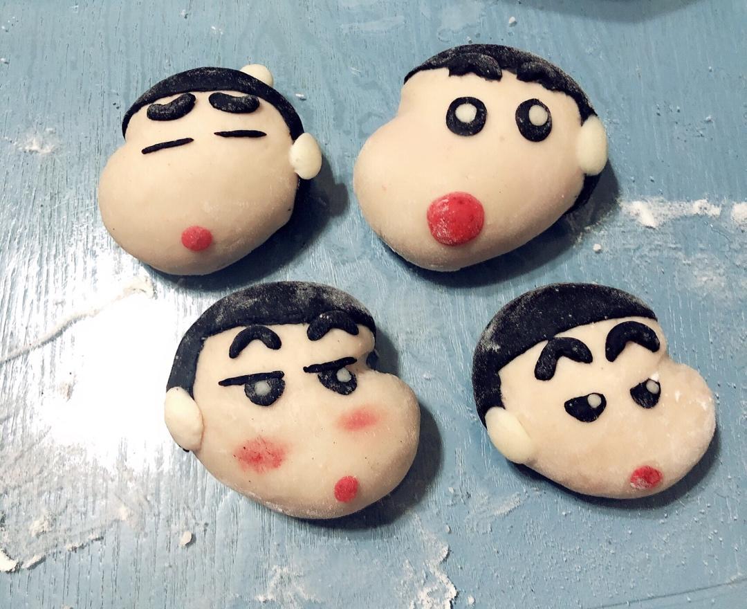 （原创）蜡笔小新可爱表情花样馒头卡通包子