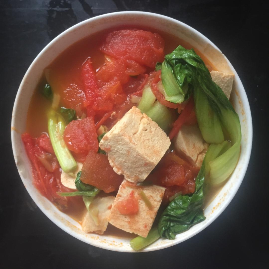 番茄冻豆腐蔬菜汤丨健康·三餐<好好吃饭5>
