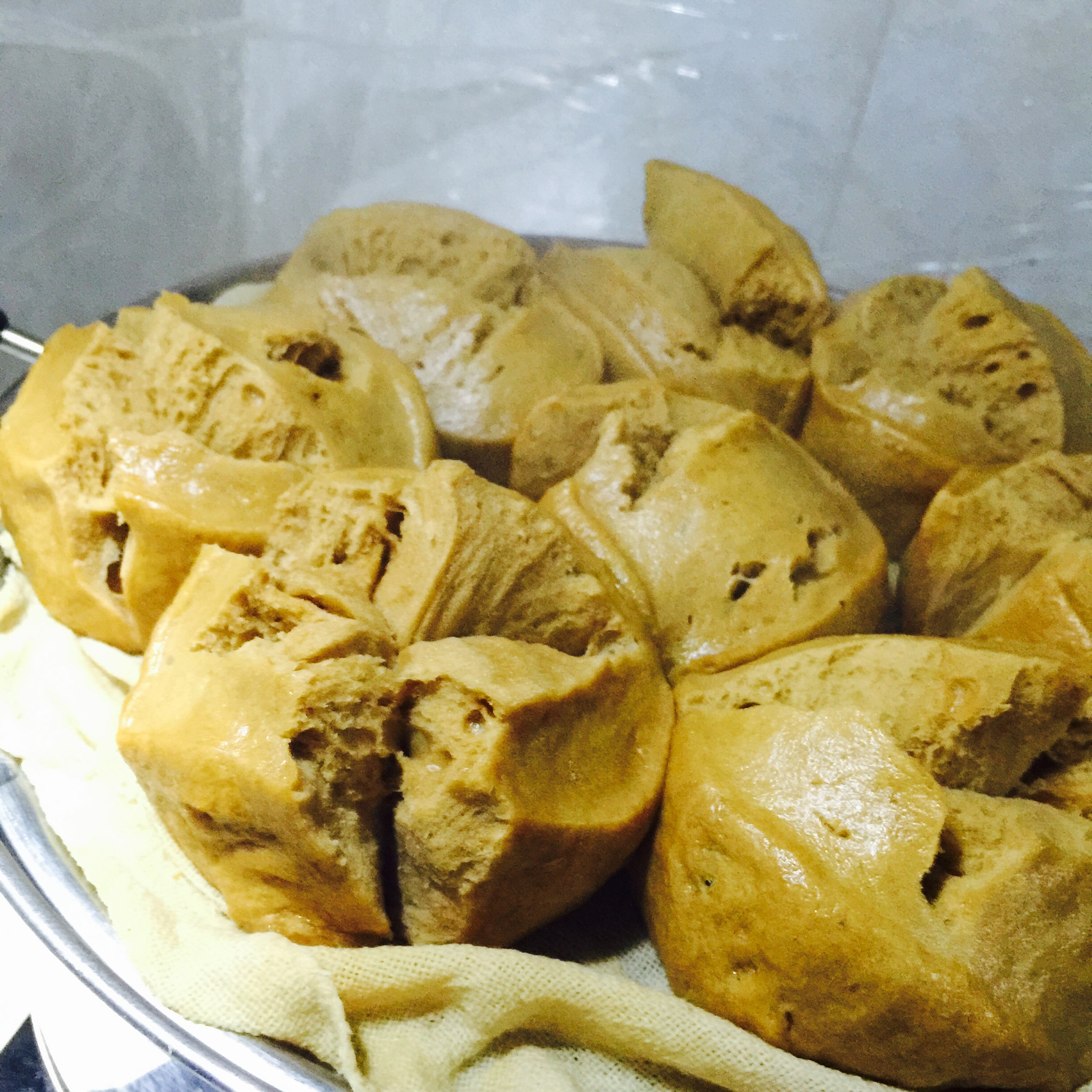 快手红糖开花馒头