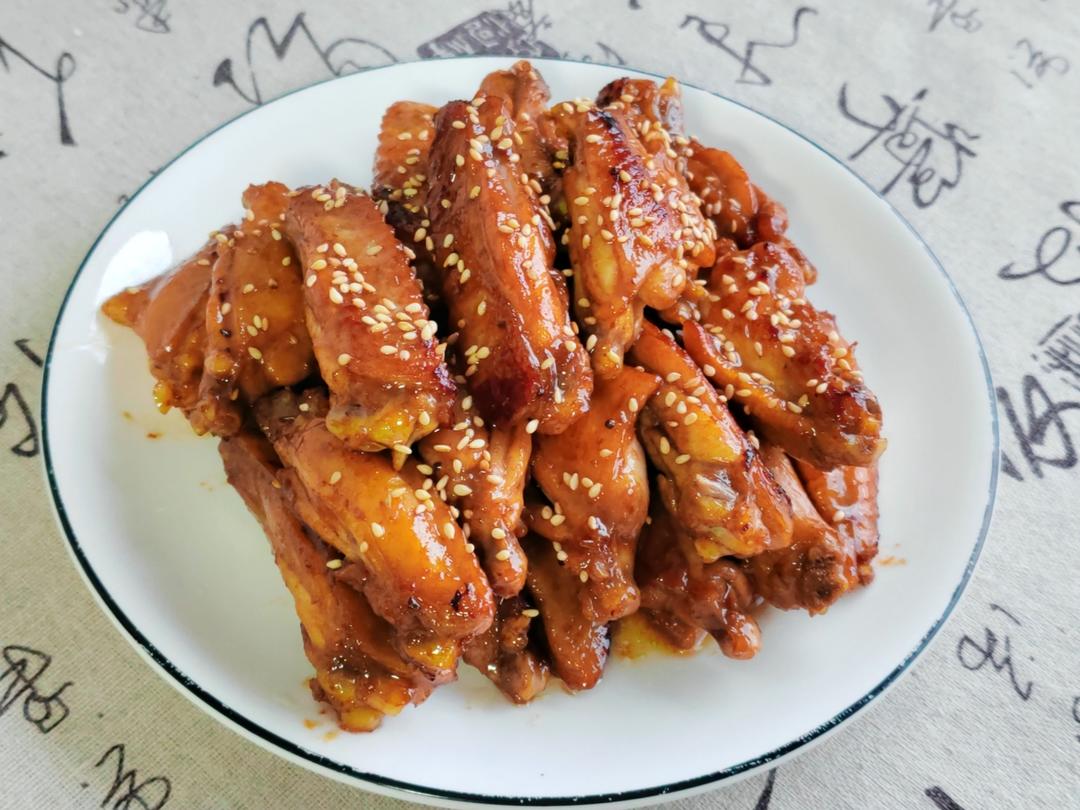 蜜汁鸡翅•不需要蜂蜜的蜜汁鸡翅