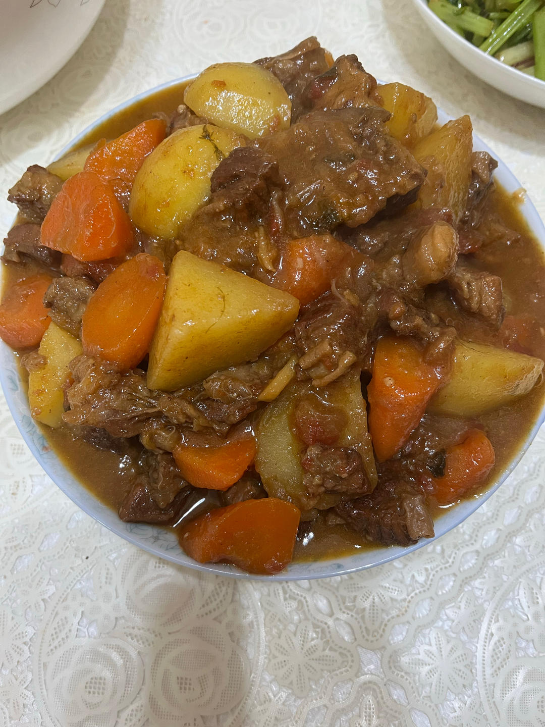 番茄土豆炖牛腩